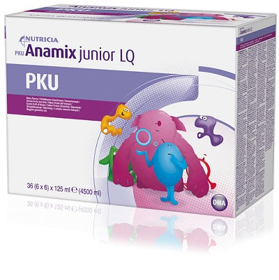 Pku anamix junior liquid frutti bosco 36 pezzi