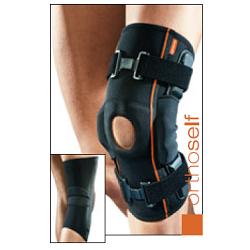 Ginocchiera con stabilizzatore rotuleo e asta articolata genufit 15 s