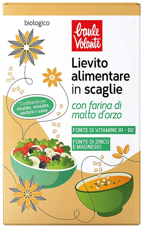 Lievito aliment con farina di malto d'orzo