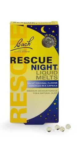 Rescue night liquid melts senza alcool 28 capsule