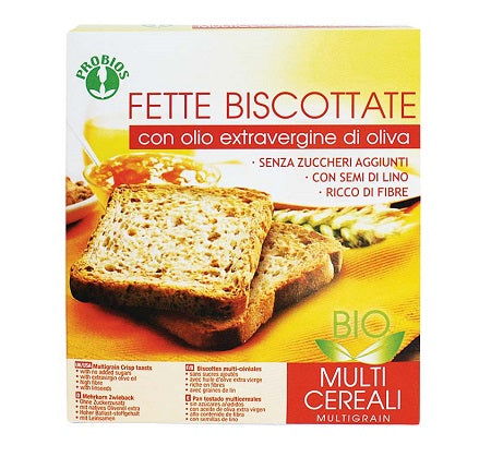 Fette biscottate ai cereali senza zucchero 270 g