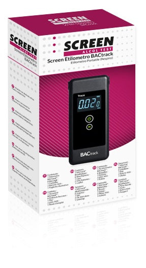 Etilometro digitale screen alcool test bactrack etilometro personale