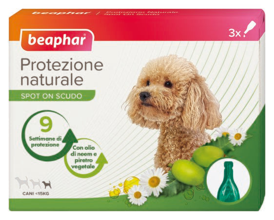 Protezione nat spot on cane tp 3 pipette da 1 ml