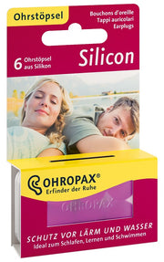 Ohropax tappi auricolari silicone 6 pezzi