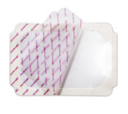 Medicazione in film di poliuretano con strato di contatto in silicone morbido mepitel film 10,5cmx12cm 10 pezzi