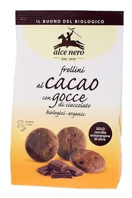 Frollino al cacao con gocce di cioccolato bio 300 g
