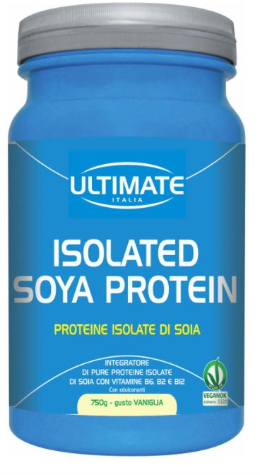 Ultimate isolated soya protein vaniglia 750 g