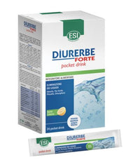 Esi diurerbe forte pocket drink limone 24 x 20 ml