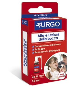 Urgo spray per afte e lesioni della bocca 15 ml