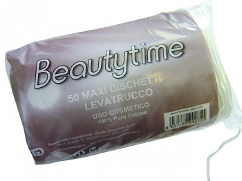Dischetti levatrucco maxi cotone 50 pezzi