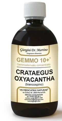 Gemmo 10+ biancospino liquido analcolico 500 ml