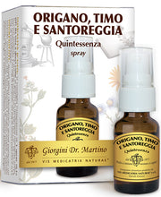 Origano timo santoreggia quintessenza spray 15 ml