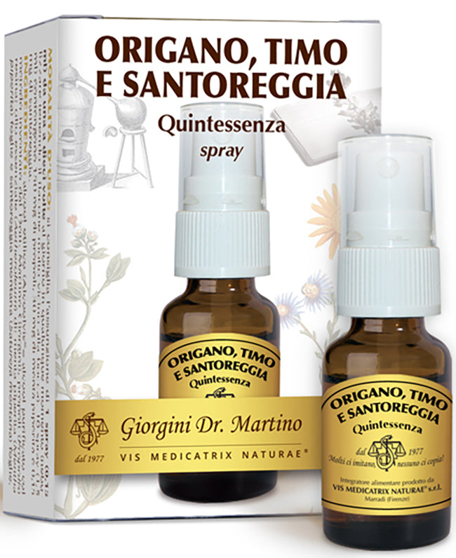 Origano timo santoreggia quintessenza spray 15 ml