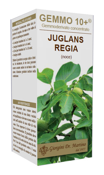 Gemmo 10+ noce 100 ml liquido analcolico