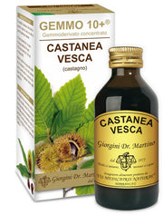 Castagno liquido analcolico gemmo 10+ 100 ml