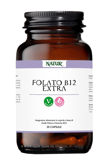 Folato b12 extra 30 capsule