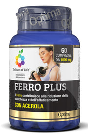 Colours of life ferro plus 60 compresse 1000 mg