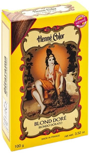 Polvere henne biondo dorato henne color polvere vegetale colorante riflessante 100 g