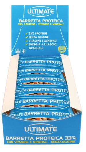 Ultimate barretta proteica nocciola 24 pezzi