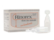 Fiala per doccia nasale rinorex bicarbonato 5 ml 15 pezzi