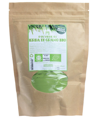 Erba grano nuova zelan biologico