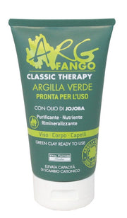 Argfango classic therapy argilla verde pronta per l'uso per viso corpo e capelli 150 ml