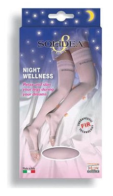 Calza 70 den  linea preventiva night wellness nero 1-s
