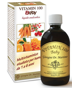 Vitamin 100 baby liquido analcolico 500 ml