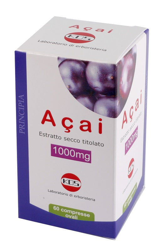 Acai estratto secco 60 compresse ovali