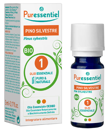 Puressentiel pino silvestre olio essenziale bio 5 ml
