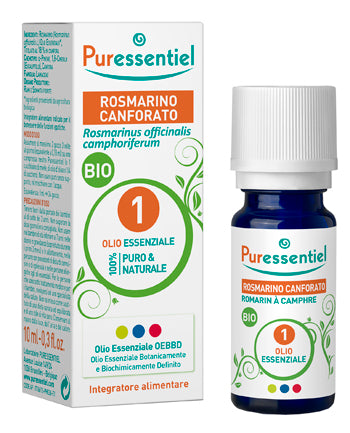 Puressentiel rosmarino canfora olio essenziale bio 10 ml