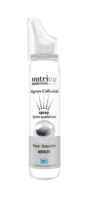 Nutriva argento colloidale naso/orecchie 100 ml