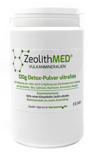 Zeolithmed minerali vulcanici detox polvere ultrafine 120 g