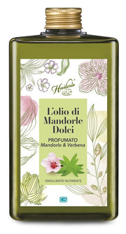 Huilerie l'olio di mandorle dolci profumato mandorlo & verbena 300 ml