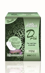 Lady presteril dpiu' mini 12 pezzi