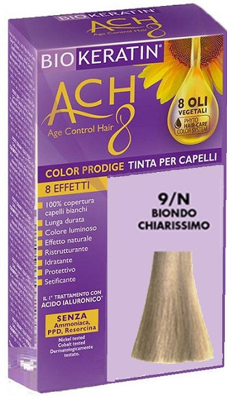 Biokeratin ach8 color prodige 9/n biondo chiarissimo