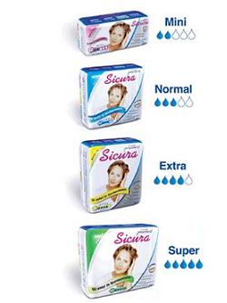 Pannolone per incontinenza lady presteril sicura misura mini20 pezzi