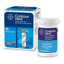 Contour Next 25 Pezzi | Strisce Reattive Test glicemia | Compatibili con Dispositivo Contour Next
