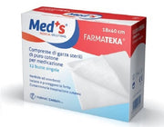 Garza compressa meds 12/12 18x40cm 12 pezzi