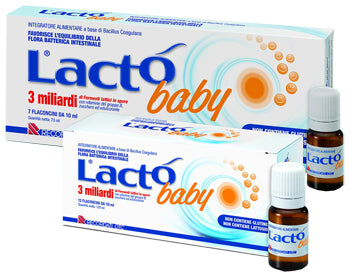 Lacto baby 12 flaconcini 3 miliardi 10 ml