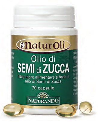 I naturoli olio di semi di zucca 70 capsule