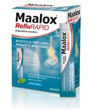 Maalox reflurapid 20 bustine monodose da 10 ml sospensione orale