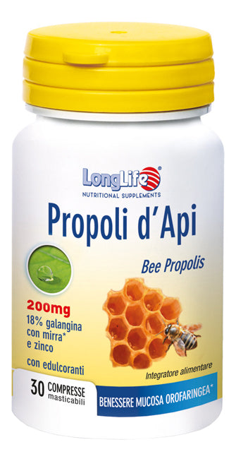 Longlife propoli d'api 30 compresse