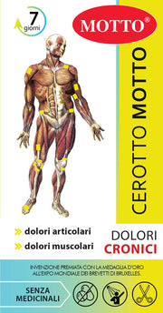 Cerotto motto analgesico da ritagliare 5 x 15 cm 2 pezzi