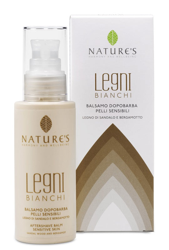 Nature's legni bianchi fluido balsamo dopobarba