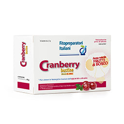 Fitopreparatori italiani cranberry 16 bustine 2,5 g