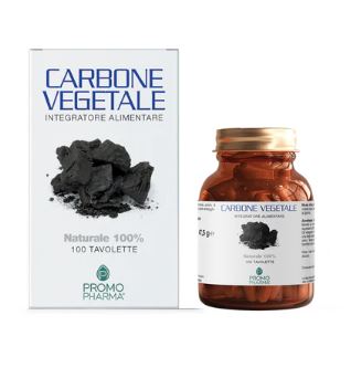 Carbone vegetale 100 compresse