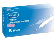 Alvita siringa 2,5 ml 23 gauge 10 pezzi