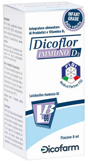 Dicoflor immuno d3 8 ml flacone