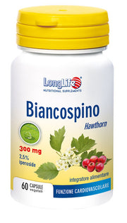 Longlife biancospino 60 capsule vegetali